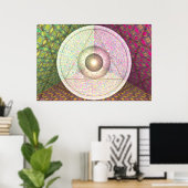 Poster Jupiter, Saturne Et Uranus Par Martineau (Bureau à domicile)