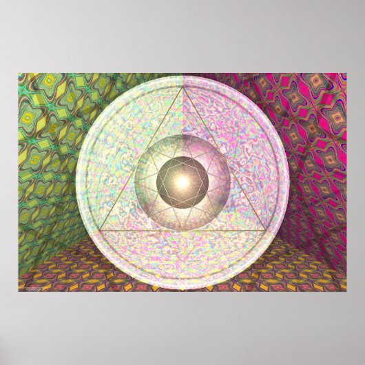 Poster Jupiter, Saturne Et Uranus Par Martineau (Devant)