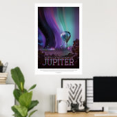 Poster Jupiter | Visions de l'avenir de la NASA (Bureau à domicile)