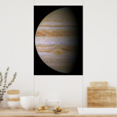 Poster Jupiter vu par la sonde spatiale Cassini (Cuisine)