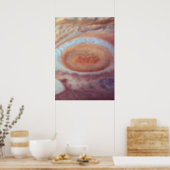 Poster Jupiter's Great Red Spot (1995, WFPC2 (Cuisine)