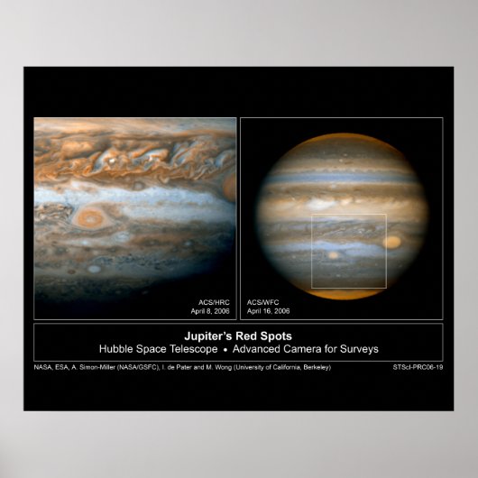Poster JupitersTwoRedSpots-2006-19 (Devant)