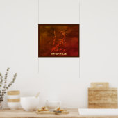 Poster Jurassic fossile (Cuisine)