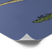 Poster Jurassique Dinosaure Brachiosaurus (Coin)