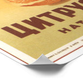 Poster Jus d'agrumes (Coin)