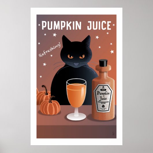 Poster Jus de citrouille (Devant)