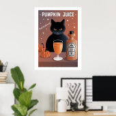 Poster Jus de citrouille (Bureau à domicile)