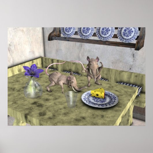 Poster Jus de souris d'éléphant (Devant)