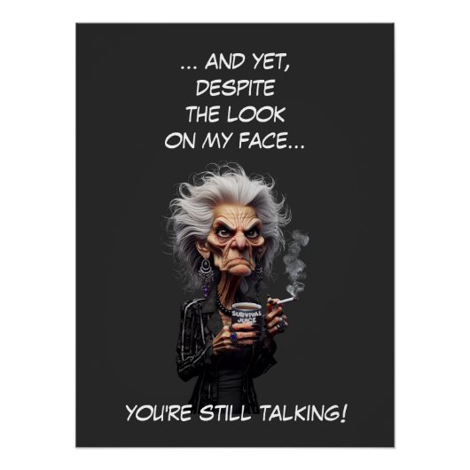 Poster Jus de survie (Devant)