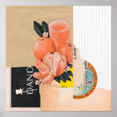 Poster Jus d'orange (Devant)