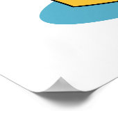 Poster Jus Soyez Amusant Orange Jus Pun (Coin)