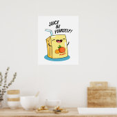 Poster Jus Soyez Amusant Orange Jus Pun (Cuisine)