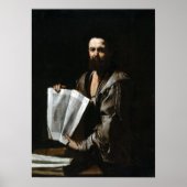 Poster Jusepe de Ribera Euclid (Devant)