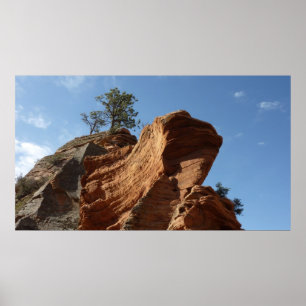 Poster Jusqu'à Angels Landing dans le parc national de Zi