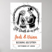 Poster Jusqu'à ce que la mort nous fait partie Halloween  (Devant)