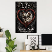 Poster Jusqu'à ce que la mort nous sépare Bienvenue au ma (Bureau à domicile)