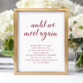 Poster Jusqu'à ce que nous nous rencontrions de nouveau p