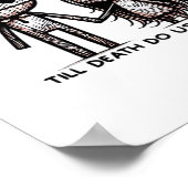 Poster Jusqu'à la mort faisons-nous partie classique - Dr (Coin)