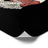 Poster Jusqu'à la mort faisons-nous partie de squelette A (Coin)