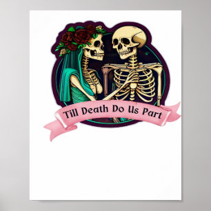 Poster Jusqu'à la mort faisons-nous partie Valentine Art 