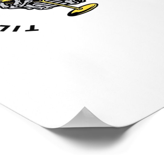 Poster Jusqu'à la mort faites-nous partie Y Classic Funny (Coin)