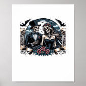 Poster Jusqu'à la mort nous séparons - Amour gothique (Devant)