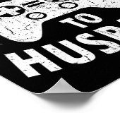 Poster Jusqu'À Mari Fiançailles Mariage Jeu Vidéo De Sall (Coin)