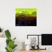 Poster Jusqu'À Présent (Bureau à domicile)