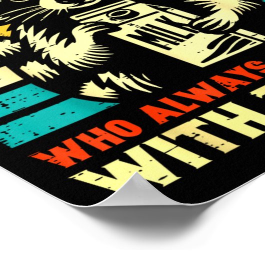 Poster Just A Dad Who Always Came Back With The Milk (Coin)