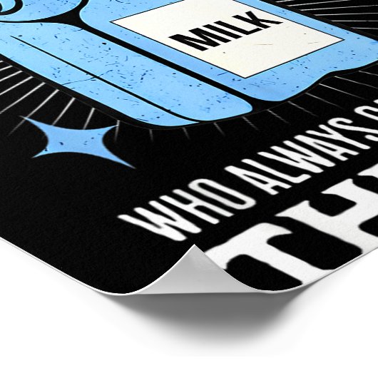 Poster Just A Dad Who Always Came Back With The Milk Funn (Coin)