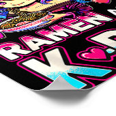 Poster Just A Girl Who Loves Ramen And K-p (Coin)