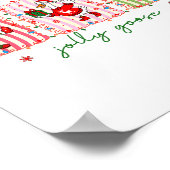 Poster Just A Jolly Goose Christmas Lights Ne Bow Coquett (Coin)