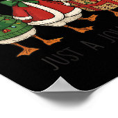 Poster Just A Jolly Goose Xmas Merry Christmas Funny (Coin)
