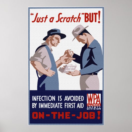 Poster Just a Scratch (Devant)