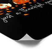 Poster Just A Thankful Goose Nurse Funny Thanksgiving (Coin)