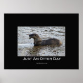 Poster "Just an Otter Day" (Devant)