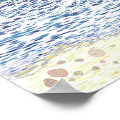 Poster Just Beach - Imprimer (Coin)