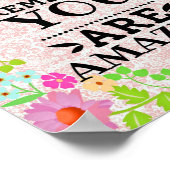 Poster Just Breathe - Motivationnel, Inspiration (Coin)