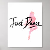 Poster Just Dance (Blanc) (Devant)