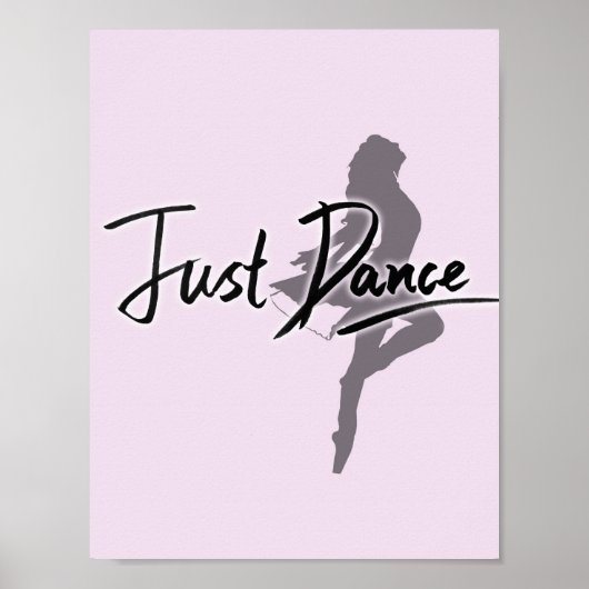 Poster Just Dance (Rose) (Devant)