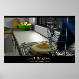Poster Just Desserts