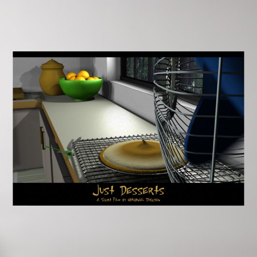 Poster Just Desserts (Devant)