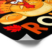 Poster Just Here For The Rolls Funny Thanksgiving Dinner (Coin)
