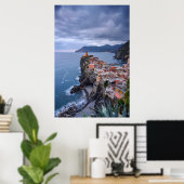 Poster Juste après le coucher du soleil | Vernazza, Cinqu (Bureau à domicile)
