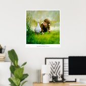 Poster Juste Canard (Bureau à domicile)