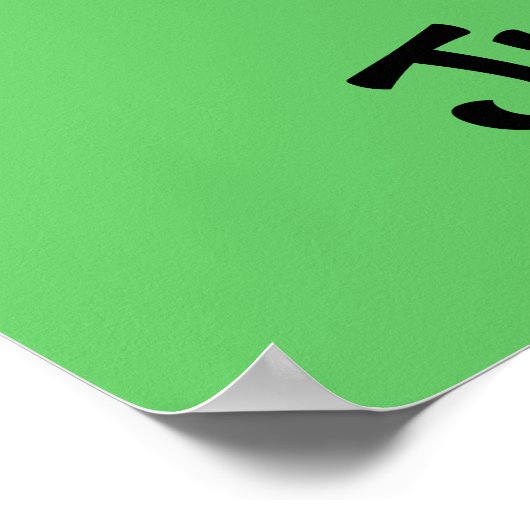 Poster Juste Chillin' Frog Avec Casque Et Tons (Coin)