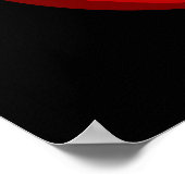 Poster Juste Chillin Funny Chili Peppers Pun Dark BG (Coin)