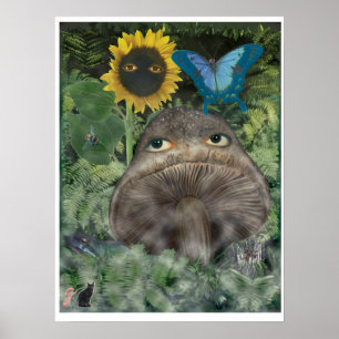 Poster Juste De La Nourriture Pour L'Amour