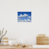 Poster Juste des nuages (Cuisine)