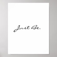 Juste être minimaliste de la typographie moderne